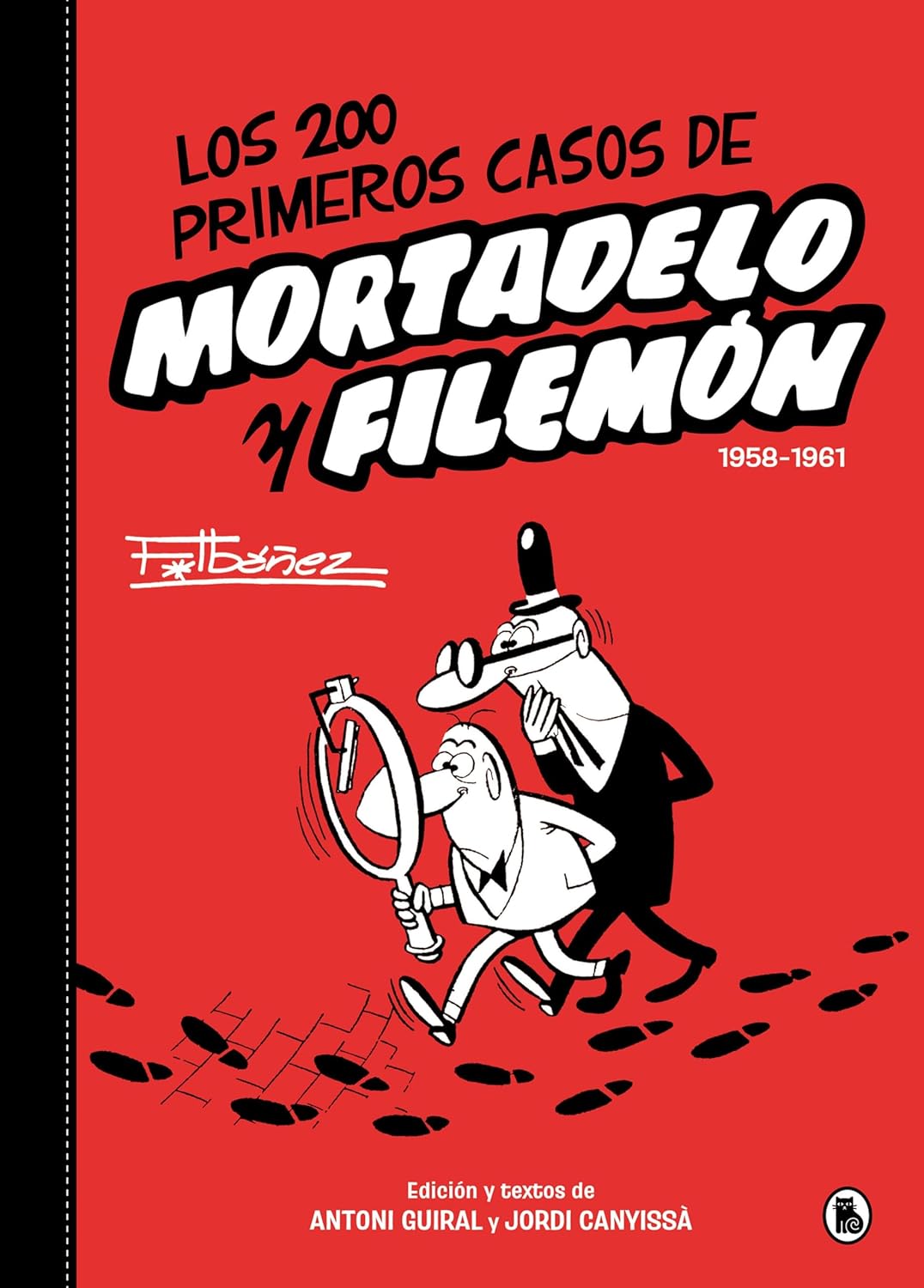 Portada de Los primeros casos de Mortadelo y Filemón